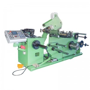 Combined LV  foil and HV wire automatic winding machine