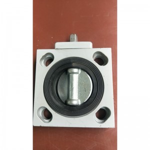 Square Round Plate and Vacuum Radiator Butterfly Valve for  Power Transformer