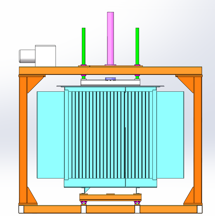 Automatic Transformer Oil tank leakage testing bench