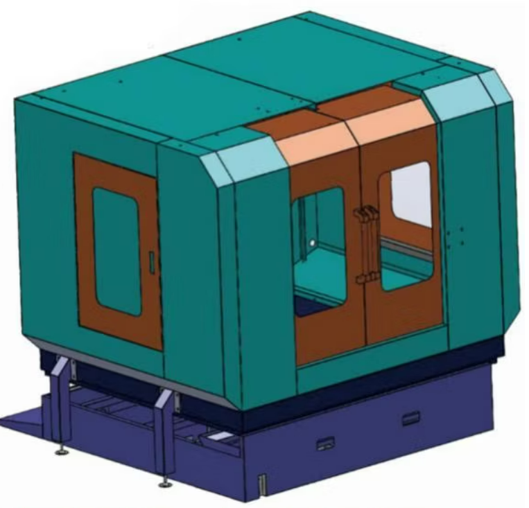 CNC Wooden-step Block Milling Machine