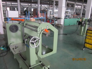 Fully automatic distribution transformer winding machine