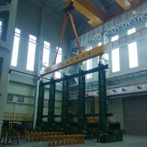 80 Ton Power Transformer Core Stacking and Tilting Table