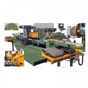 Manufacturer of High Speed Cut To Length Line -
 Silicon Steel 45° Yoke and hole notch core cutting line – Trihope