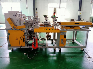 PriceList for Copper Extrusion Machine -
 CNC transformer Oil Duct Bonding Machine oil duct strip sticking machine – Trihope