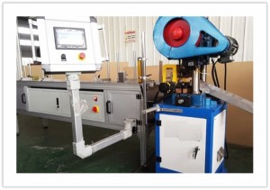 Automatic transformer insulating material winding spacer punching machine